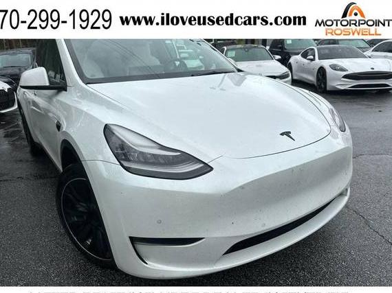 TESLA MODEL Y 2021 5YJYGDEE7MF174293 image
